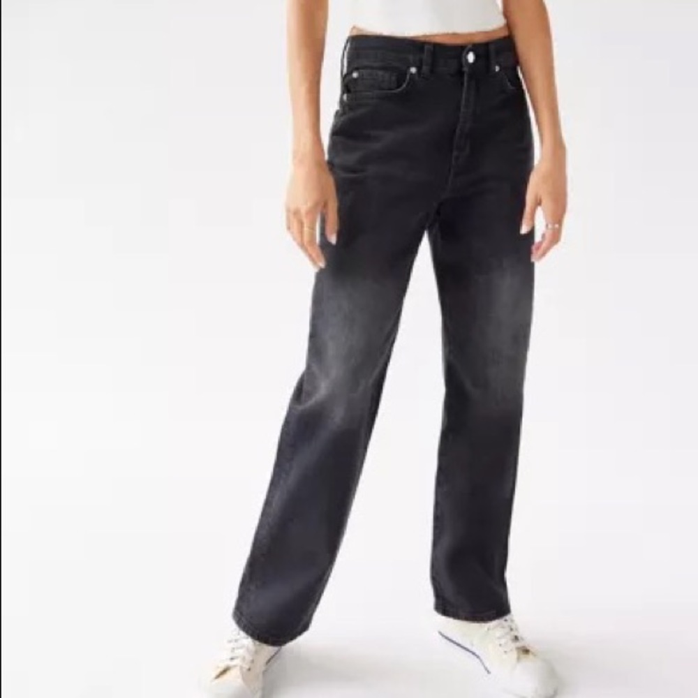 BDG urban outfitters cowboy cut Black Jeans